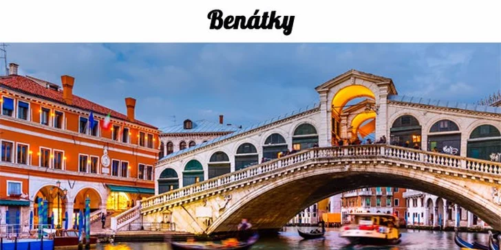 Den na překrásné pláži Lido di Jesolo s večerní návštěvou Benátek