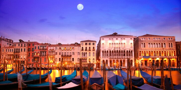Den na překrásné pláži Lido di Jesolo s večerní návštěvou Benátek
