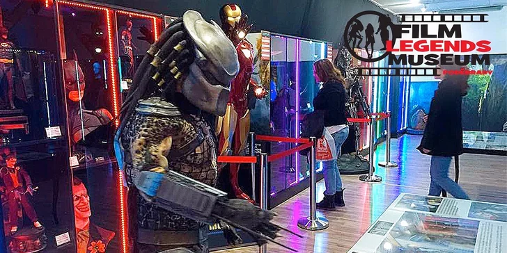 Vstupenky na výstavu Film Legends Museum nejen pro milovníky filmu