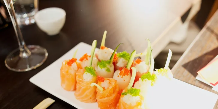 Na asijské vlně: Cokoli z menu japonské restaurace v hodnotě 500 nebo 1000 Kč