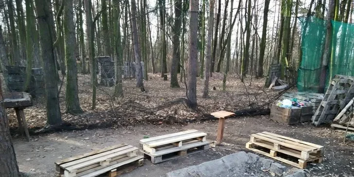 Venkovní 3hodinová paintballová střílečka v Soběšicích s občerstvením