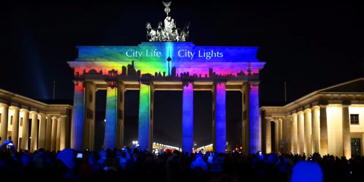 Festival světel v Berlíně s možností plavby lodí