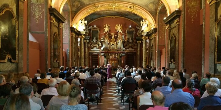 Vstupenka na koncert Gala Vivaldi v Zrcadlové kapli Klementina