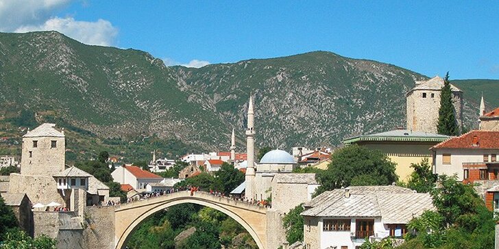 10denní poznávací zájezd do Bosny a Hercegoviny: 7x nocleh v hostelu