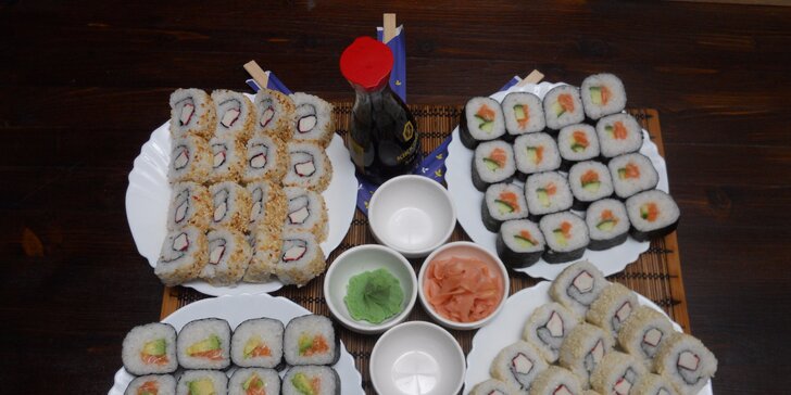 64 dokonalých kousků sushi od olomouckého sushi mistra