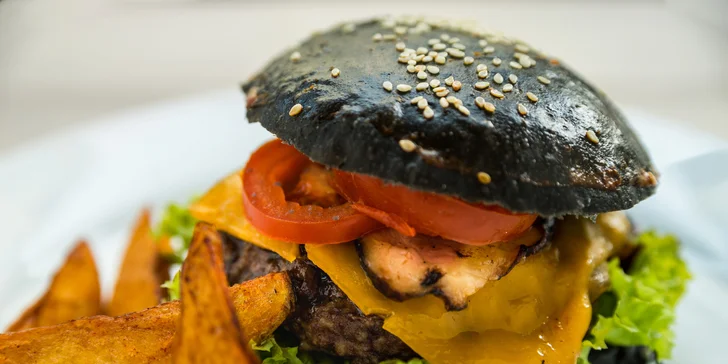 Black Pearl Burger je hotovou gurmánskou perlou. 