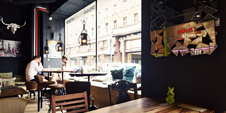 Fantazie v kuchyni i designu: Tříchodové menu v originální kavárně