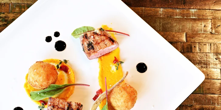 Fantazie v kuchyni i designu: Tříchodové menu v originální kavárně