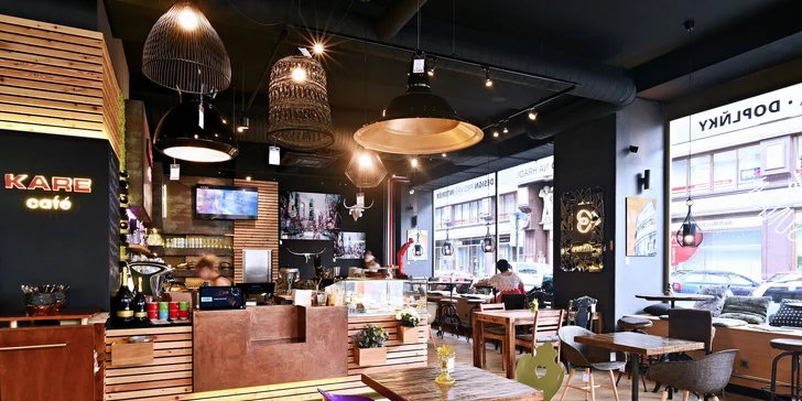 Fantazie v kuchyni i designu: Tříchodové menu v originální kavárně