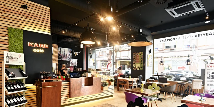 Fantazie v kuchyni i designu: Tříchodové menu v originální kavárně