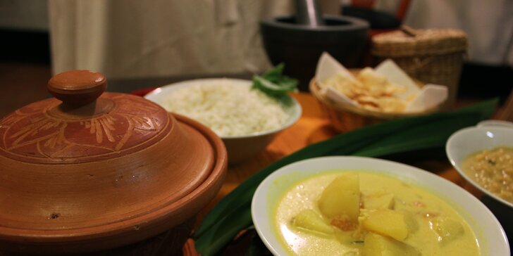 Degustační veganské či masové menu pro dva ve srílanské restauraci