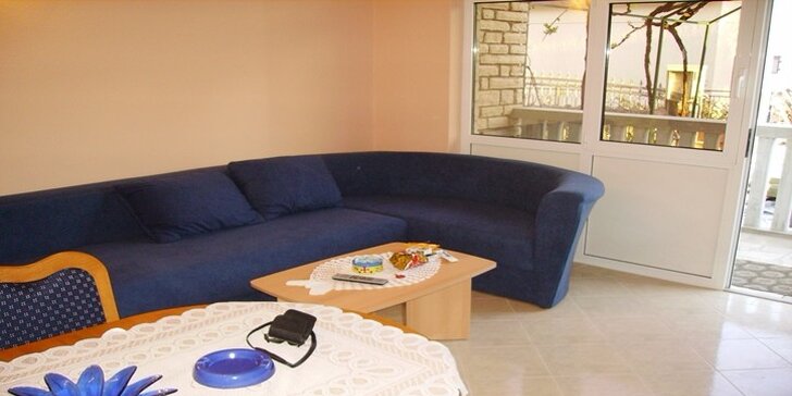 Týdenní relax v apartmánu kousek od moře ve střední Dalmácii