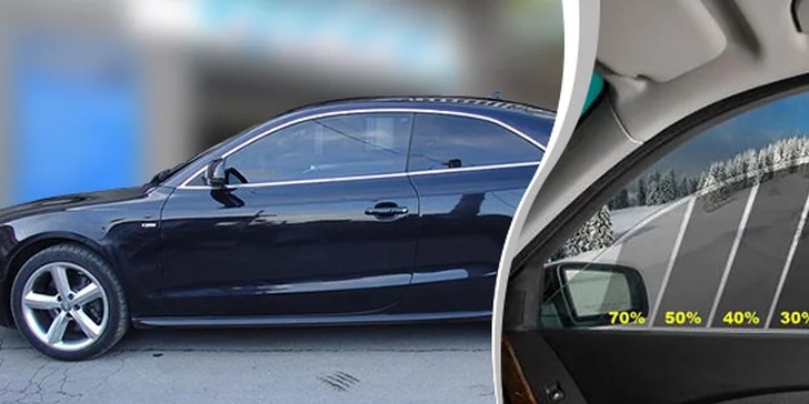 Profesionální tónování autoskel fóliemi Llumar