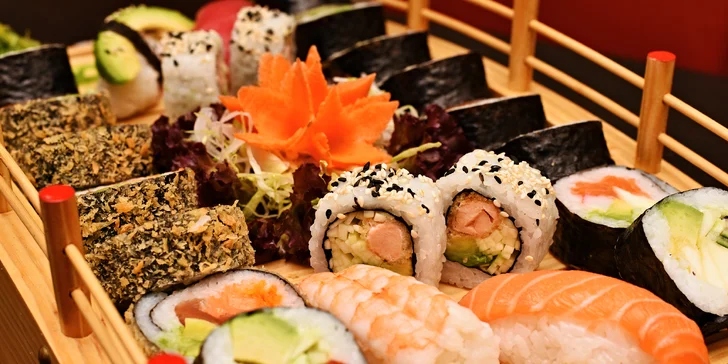 Sushi vypadá i chutná pohádkově.