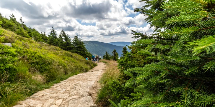 Zdejší terén a kraj má co nabídnout – vyrazte na Pančavské vodopády (7 km) nebo na Stezku korunami stromů (14 km).