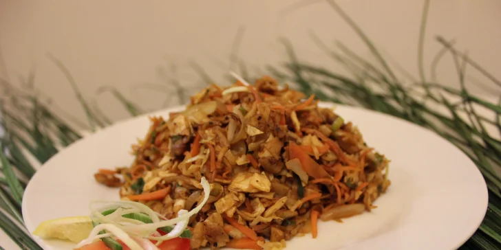 Degustační veganské či masové menu pro dva ve srílanské restauraci