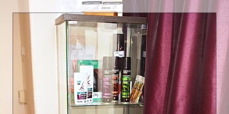 Střih pro ženy s možností barvy či melíru pro všechny délky vlasů