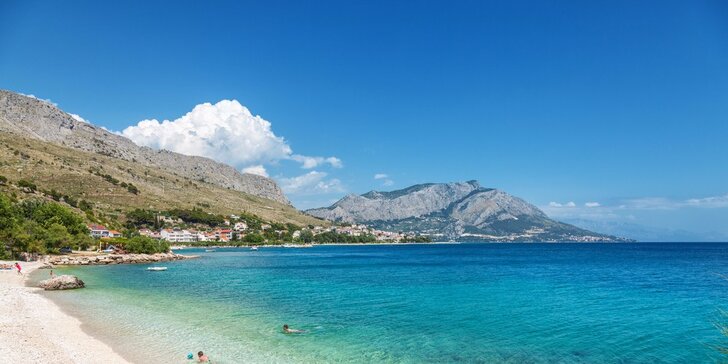 Týden slunění a koupání v Chorvatsku s ubytováním jen 20 metrů od pláže