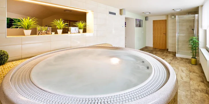 3denní romantický wellness pobyt s možností sauny, vířivky i masáže