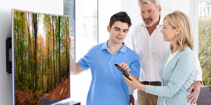 Televizní programy pro celou rodinu - instalační balíčky vč. práce technika