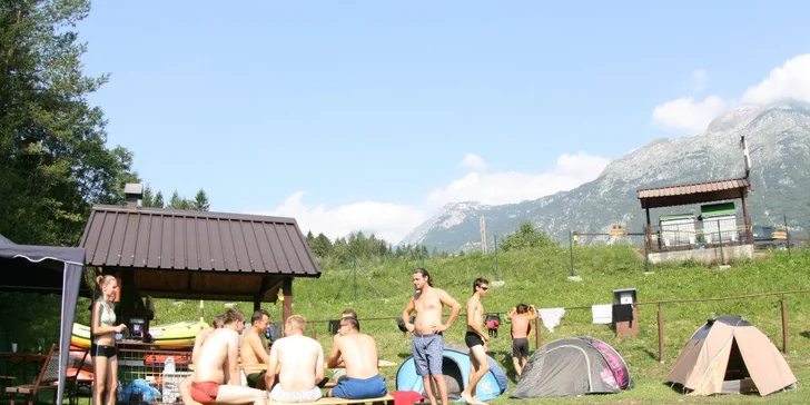 4denní rafting ve Slovinsku na řece Soča