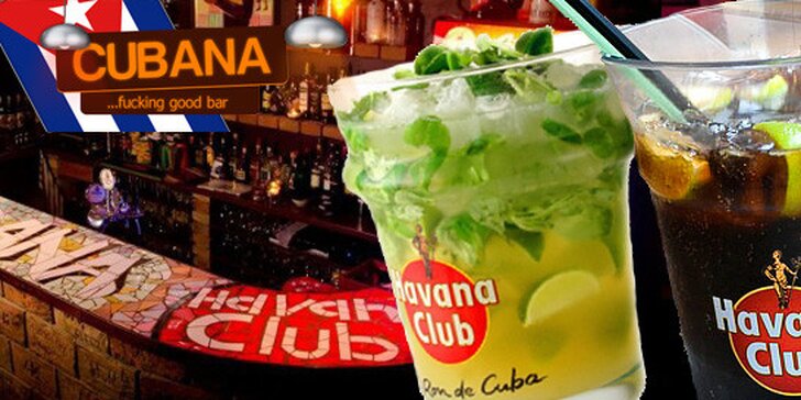 8x Cuba Libre NEBO Mojito v maxi kyblíku. Rozjeďte párty ve stylovém kubánském baru v centru Brna!