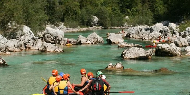 4denní rafting ve Slovinsku na řece Soča