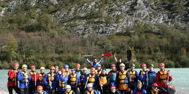 4denní rafting ve Slovinsku na řece Soča