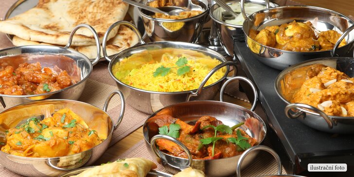 Pikantní a tajemná indická kuchyně: Sestavte si menu podle vlastní chuti