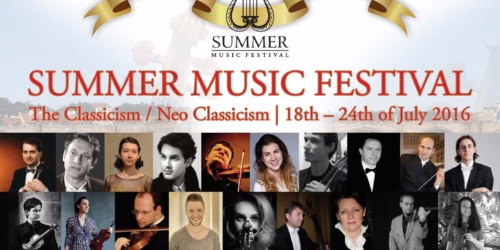 Vstupenky na Letní hudební festival: Klasicismus a neo klasicismus
