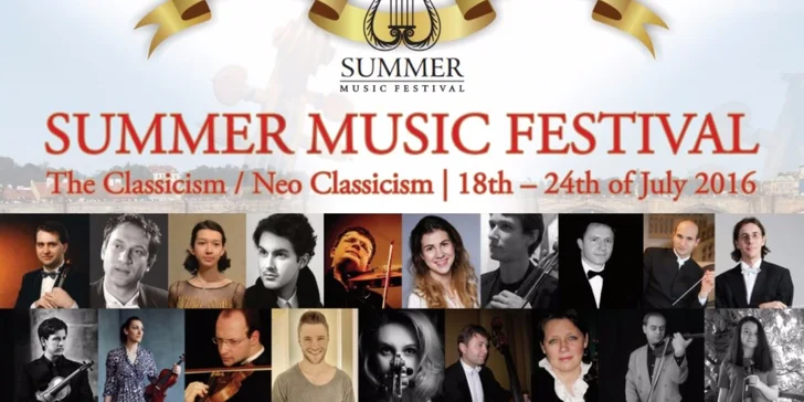 Vstupenky na Letní hudební festival: Klasicismus a neo klasicismus