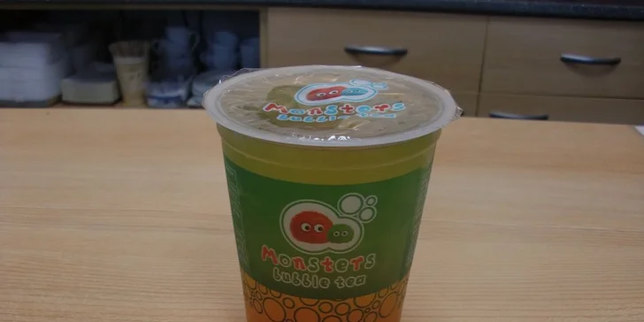 Osvěžující nápoj plný zdraví: 400 ml bubble tea dle vlastního výběru