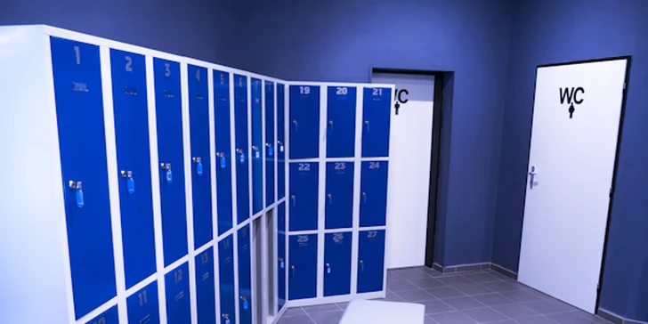 V zázemí laser arény najdete vše potřebné.