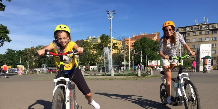 Frčte Prahou jako páni: Zapůjčení elektrické koloběžky