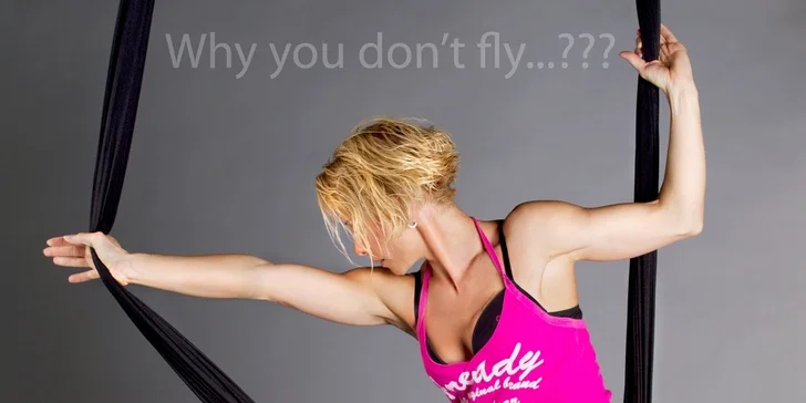 Létací jóga – AY Fly Training - „První let“