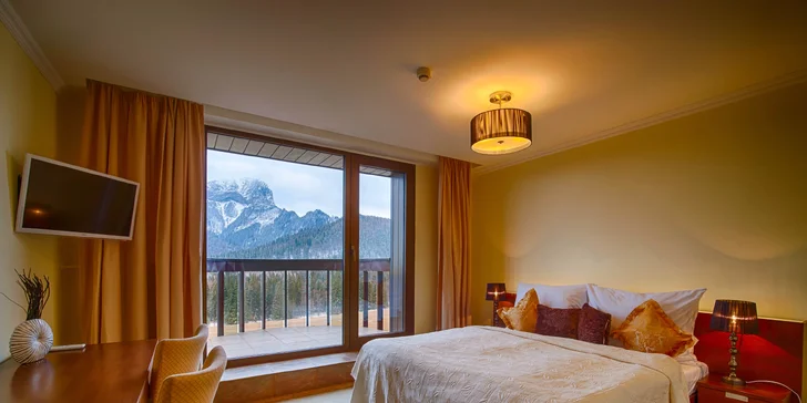 Exkluzivní 4* wellness pobyt s výhledem na Belianské Tatry pro dva či celou rodinu