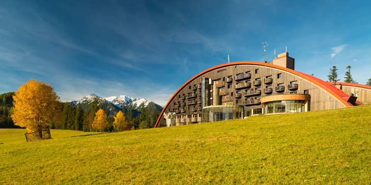 Exkluzivní wellness pobyt s výhledem na Belianské Tatry pro dva