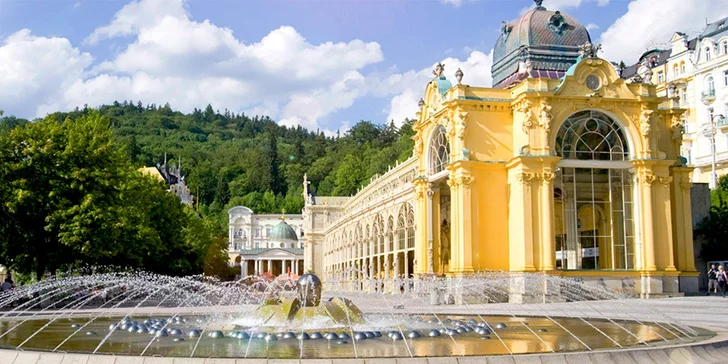 Odpočinek v klidné části Mariánských Lázní: hotel s polopenzí i s wellness procedurami