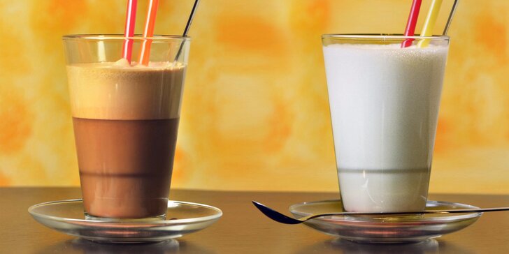 Letní osvěžení: Lahodný milkshake nebo frappé s příchutí dle výběru