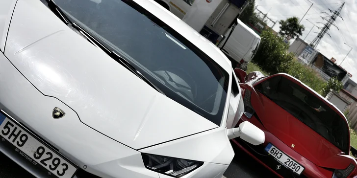 Zážitek na 4 kolech: Projeďte se ve Ferrari, Lamborghini, Maserati nebo Porsche