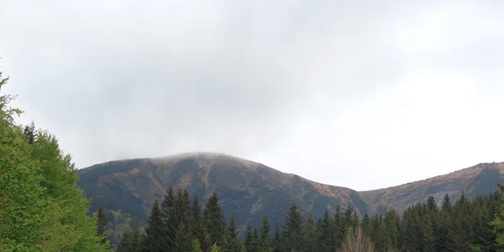 Dovolená v Jilemnické Boudě v Krkonoších pro dva turisty: Polopenze i lahev vína