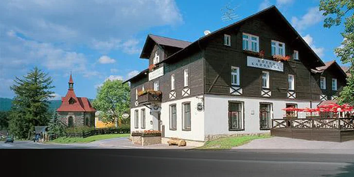 Podzimní turistika i relax v Harrachově - bazén a možnost wellness procedur