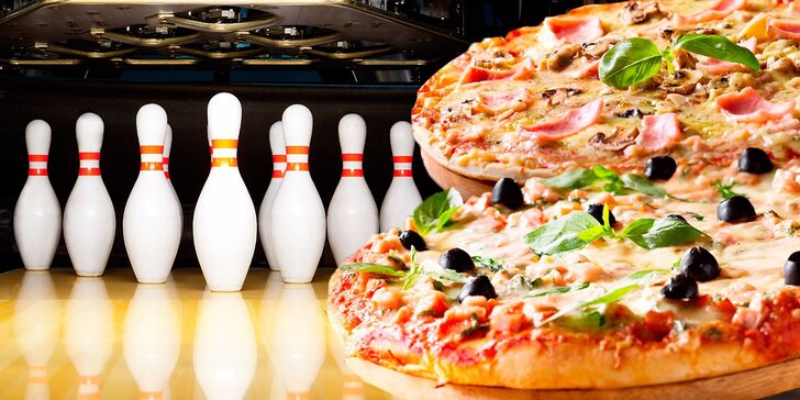 Výborná pizza a bowling v nejmodernějším bowlingovém centru