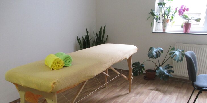 Relaxační uvolňující 30 nebo 60 minutová masáž