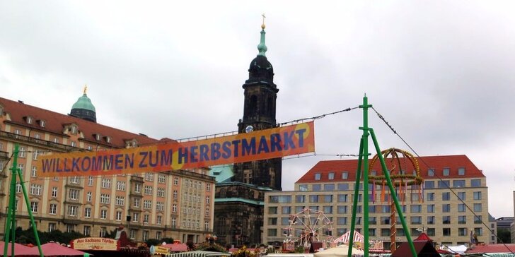 Busem do Drážďan: nákupy v Primarku nebo prohlídka města - září až listopad