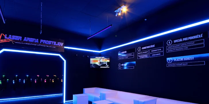Akční zábava pro celou partu: Laser game až pro 8 hráčů i jednotlivce