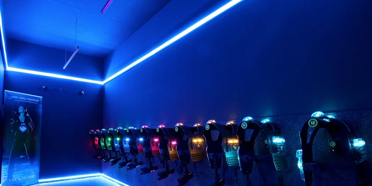 Akční zábava pro celou partu: Laser game až pro 8 hráčů i jednotlivce