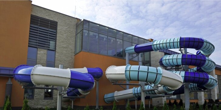 Maďarský wellness hotel s polopenzí a neomezeným vstupem do vodního světa