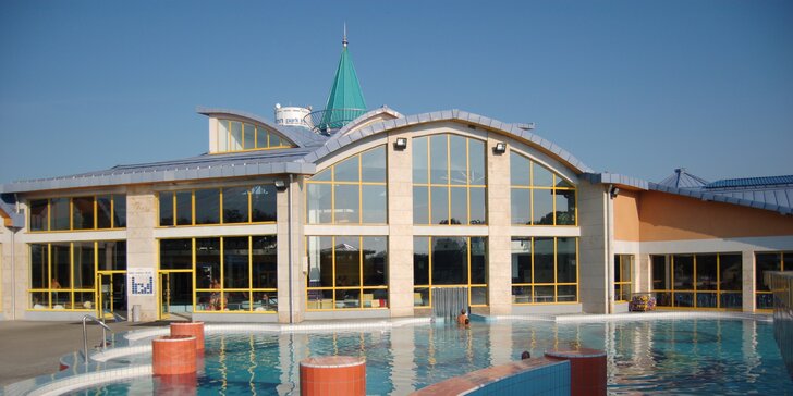 Maďarský wellness hotel s polopenzí a neomezeným vstupem do vodního světa