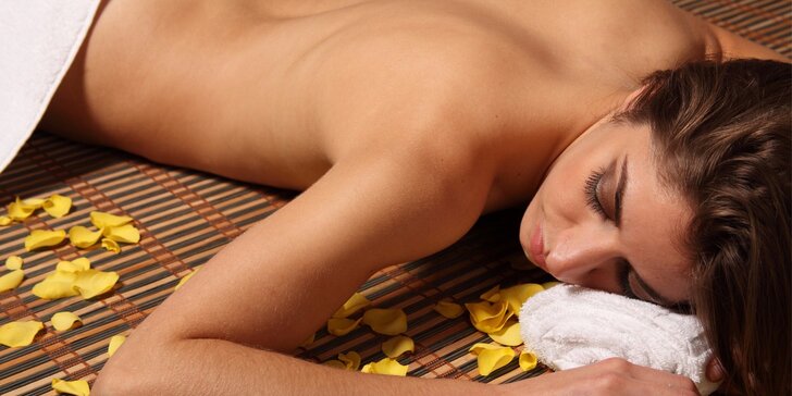 Podzimní luxusní masáže 100 minut relaxace v salonu Thai Sun